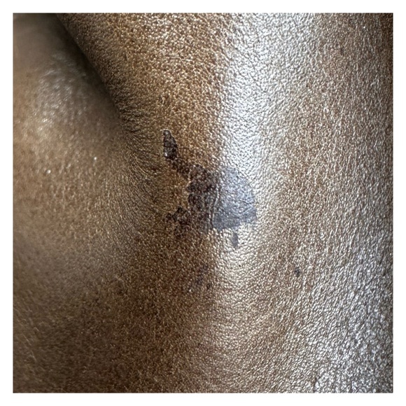 VERA WANG Lavender "Lillian" Pewter Leather Ballet Flats Shoes Size US 10 - Picture 9 of 13